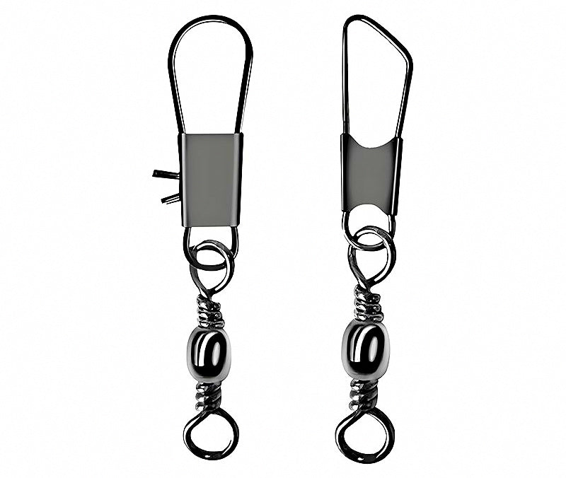 Figure-8 Ring Lure Connector Snap, Type A/B, Sizes #1–#14 – product photo