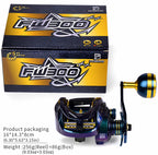 Slow Pitch Jigging Reel, Wide Body Deep Spool, Left/Right – product photo