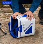 Foldable Fishing Water Bucket with Net Bag, PP, 20 or 24 cm – product photo