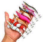 Glow Squid Jig, Shrimp-Style Umbrella Hook, Sizes 2.0–3.0 – product photo