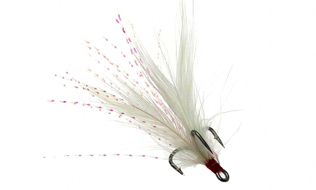 Feathered Treble Hooks, Anti-Rust, 10 Pack, Sizes 4–12 – product photo