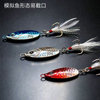 Thumb Metal Jig, Feathered Treble Hook, 5–20 g (0.18–0.71 oz) – product photo