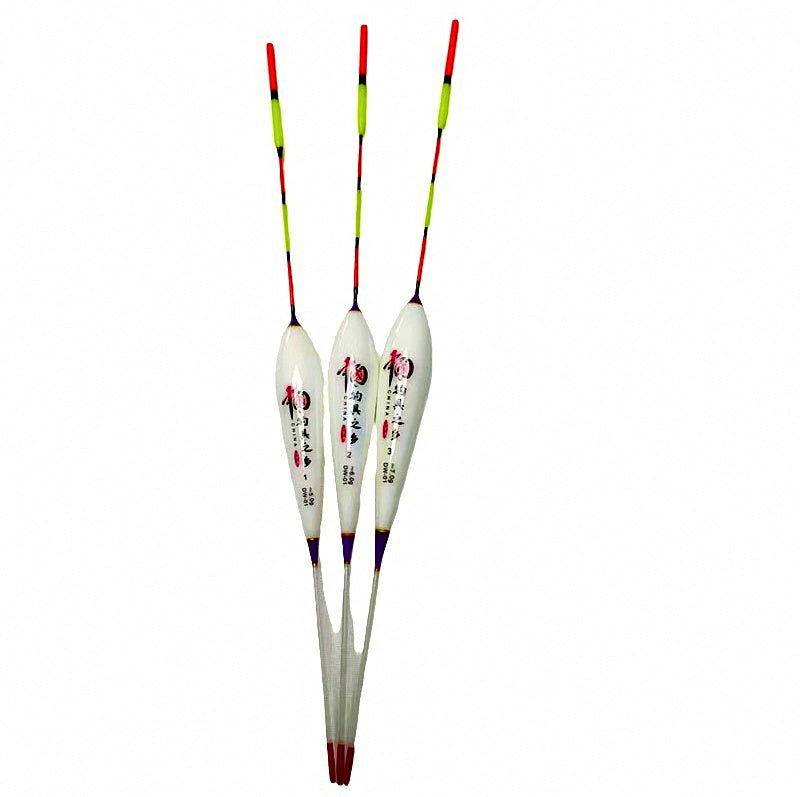 Upright Fishing Float, Thick Visible Bobber, Sizes 1-3