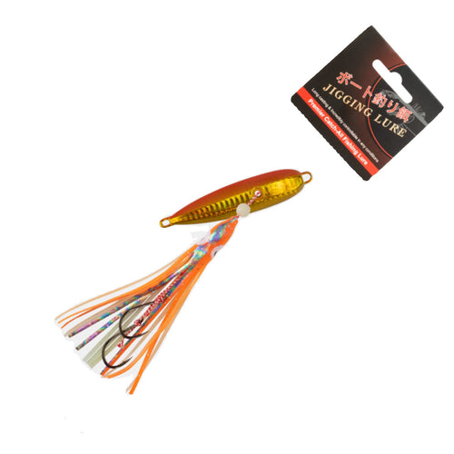 Slow Pitch Jig, Double Hook, 40–200 g (1.4–7.1 oz)