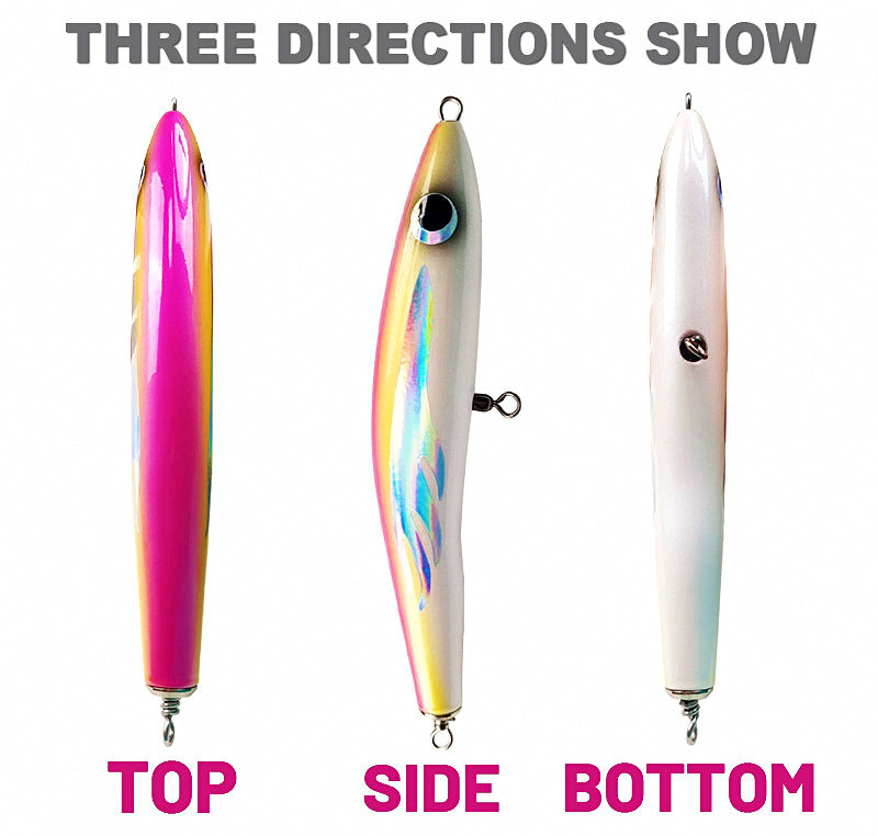 Wooden Trolling Lure, 25 cm (9.8 in), 110 g (3.9 oz) – product photo