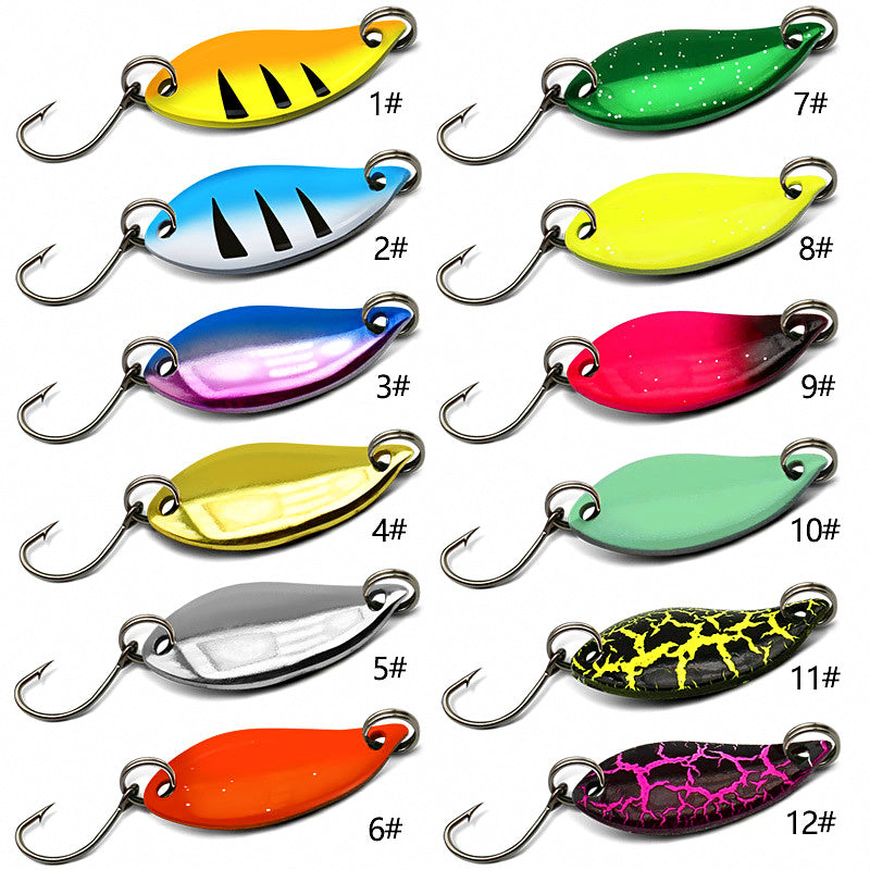 Micro Spoon Lure, 2.5–5 g (0.09–0.18 oz) – product photo