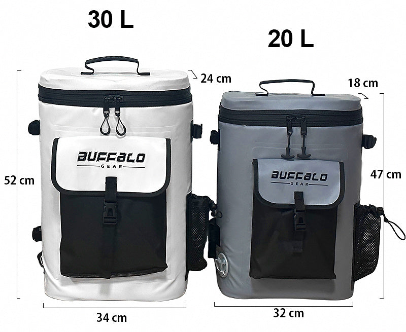 Insulated Fishing Cooler Backpack, 20 L or 30 L – product photo