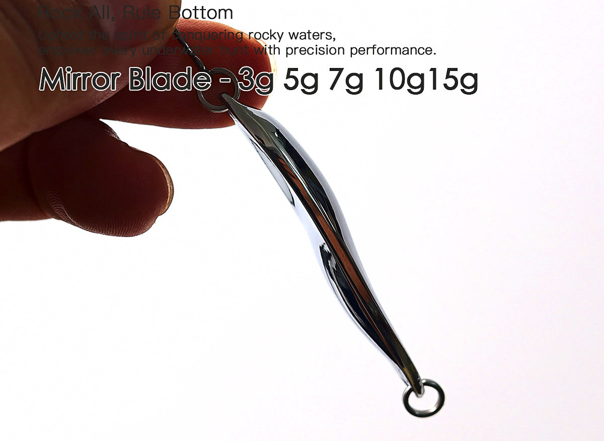 Mirror Casting Spoon Lure, 5-Pack, 3–15 g (0.11–0.53 oz) – product photo
