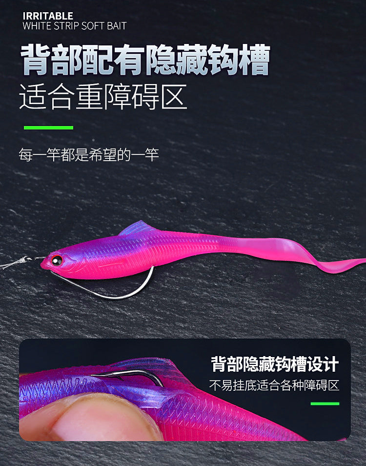 Curly Tail Grub Soft Bait, Slow Sink, 5.5–7.5 cm (2.2–3 in) – product photo