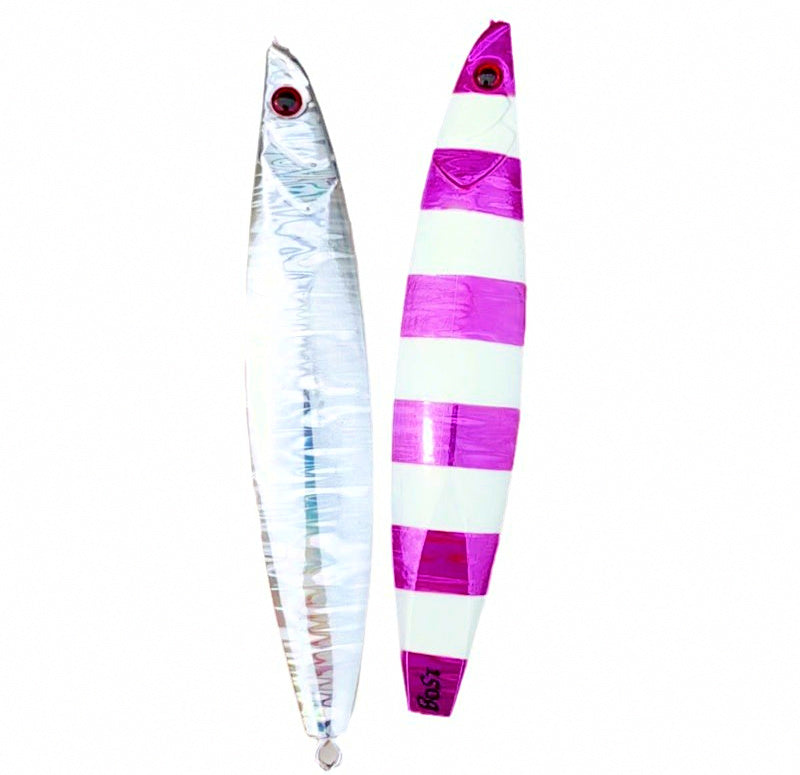 Glow Stripe Metal Jig, 80–150 g (2.8–5.3 oz) – product photo