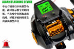 Baitcasting Reel, 7.2:1 Gear Ratio, 8 Bearings, Black – product photo