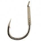 Barbed Heavy Wire Fishing Hooks, Sizes 8-16, 20 or 100 Pack
