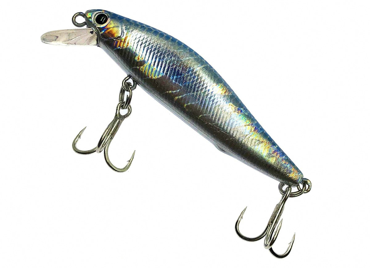Sinking Minnow Lure, 3 Treble Hooks, 4–14 g (0.14–0.49 oz) – product photo