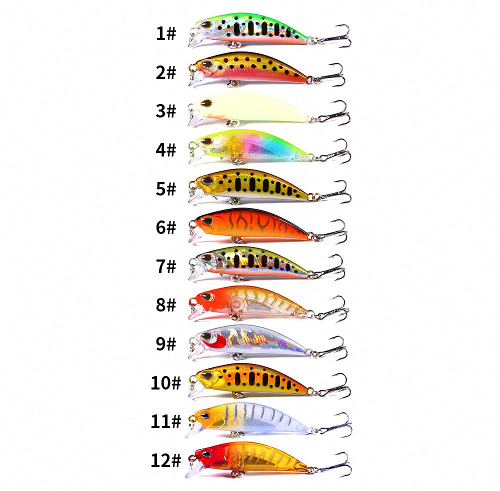 Sinking Minnow Lure, 5.8 cm, 5.4 g (0.19 oz), #10 Hook – product photo