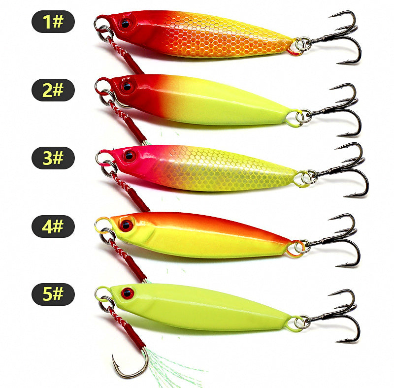 Glow Casting Jig with Treble Hook, 7–30 g (0.25–1 oz) – product photo