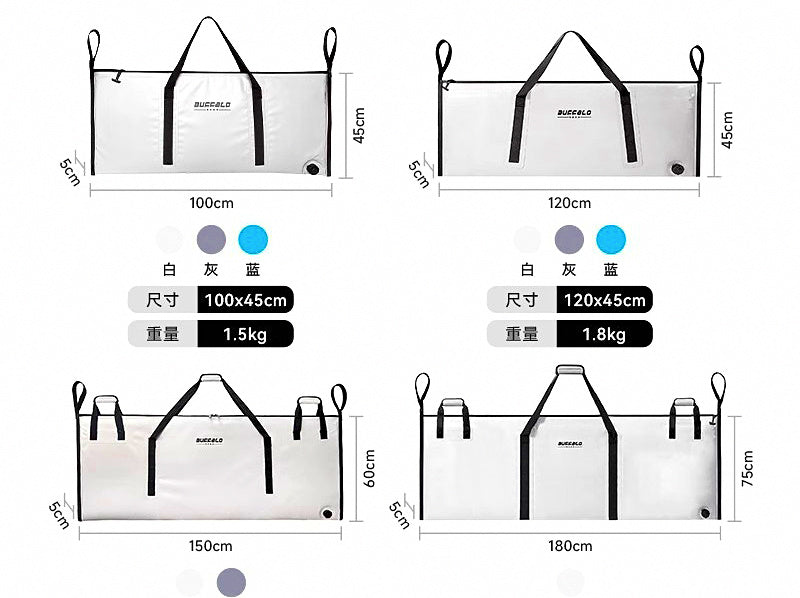 Soft Insulated Fish Cooler Bag, 100–150 cm (39–59 in) – product photo