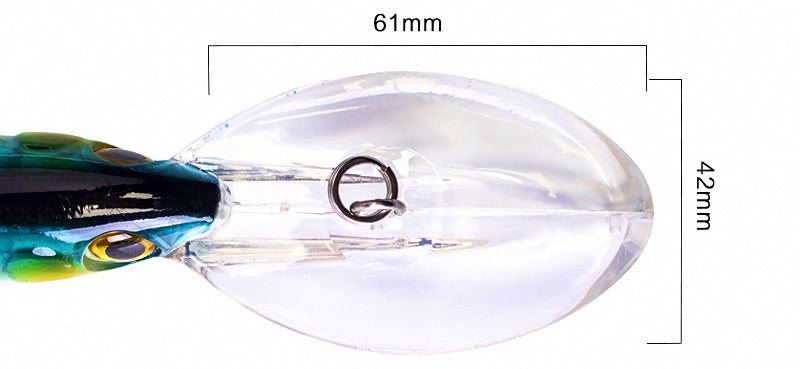 Deep Diving Trolling Minnow, 65 g (2.3 oz), 22 cm (8.7 in) – product photo