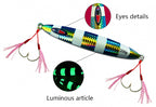 Saltwater Metal Jig, 200 g & 250 g (7.1 oz & 8.8 oz) – product photo