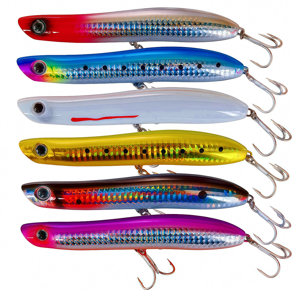 Topwater Pencil Lure, 135 mm (5.3 in), 34 g (1.2 oz) – product photo