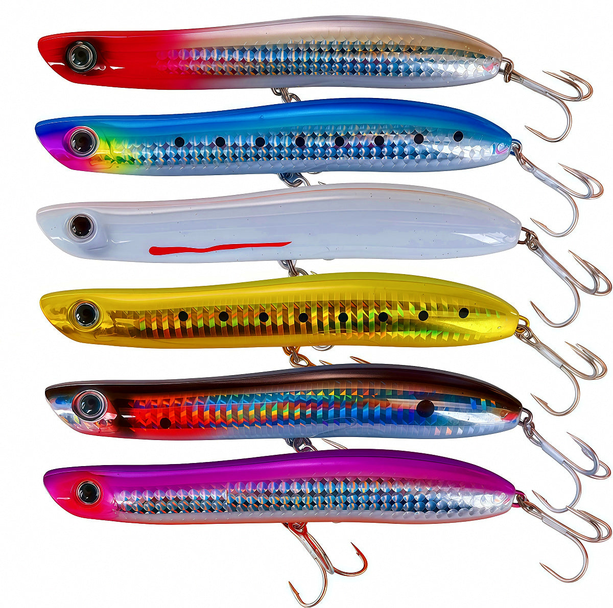 Topwater Pencil Lure, 135 mm (5.3 in), 34 g (1.2 oz) – product photo