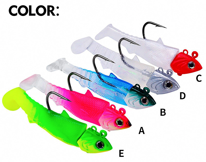 Saltwater Jig Head with Hook for Soft Baits, 30–45 g (1.1–1.6 oz) – product photo