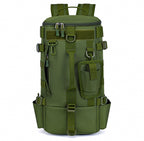 Fishing Backpack with Rod Holder, Nylon Tackle Bag