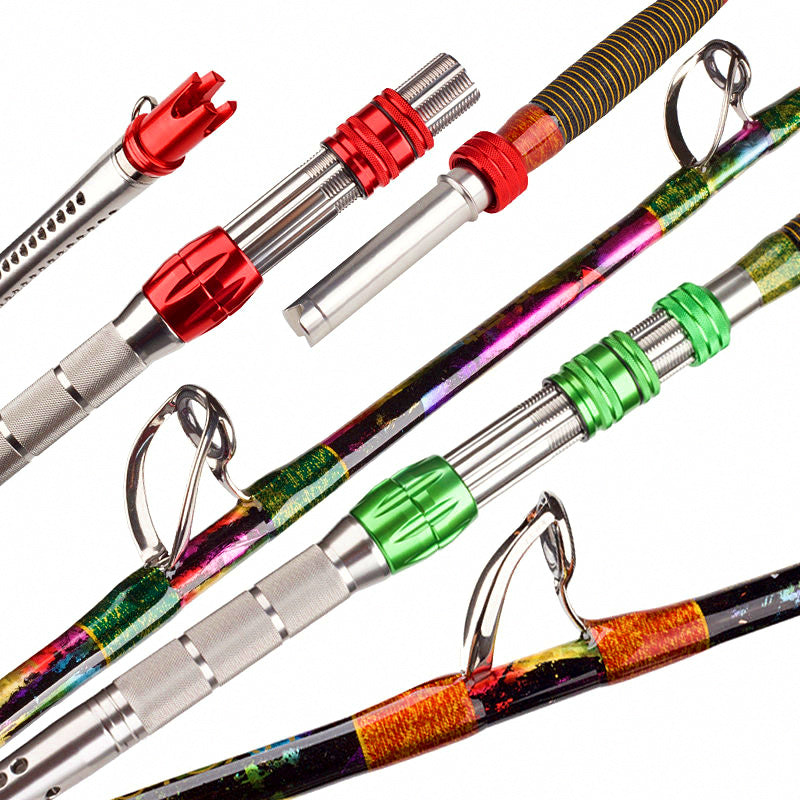 Solid Fiberglass Electric Reel Boat Rod, 1.5–2.1 m (4.9–6.9 ft)