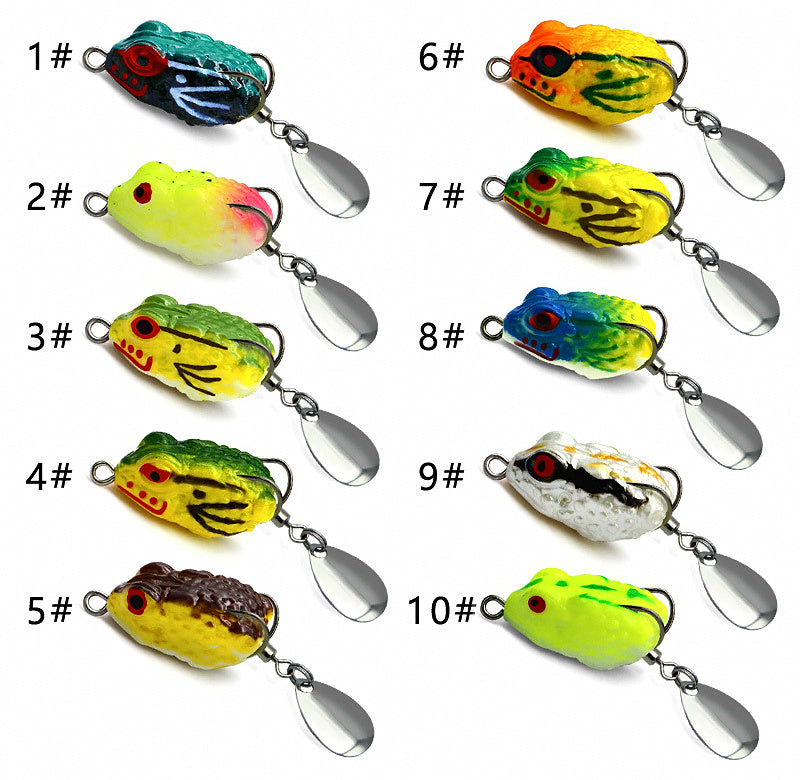Mini Soft Frog Lure, 2.5 cm (1 in) 3 g (0.11 oz), Double Hook – product photo