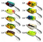Mini Soft Frog Lure, 2.5 cm (1 in) 3 g (0.11 oz), Double Hook – product photo
