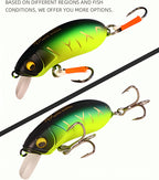 Slow-Sinking Minnow Lure, 8 g and 14 g (0.3 and 0.5 oz) – product photo