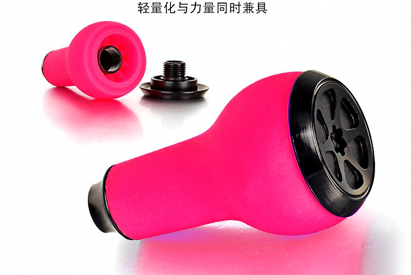 Water Drop Baitcasting Reel, Silicone Grip, Reversible Handle – product photo