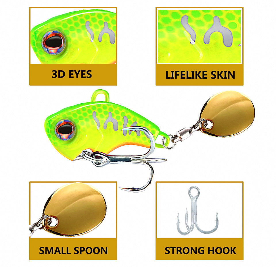 VIB Vibration Lure, 9–22 g (0.3–0.8 oz) – product photo