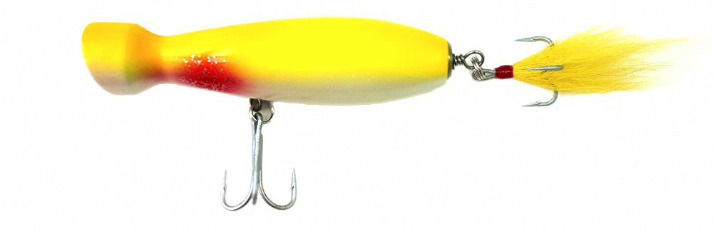 Wooden Popper Lure, 40 g (1.4 oz), Tuna Topwater – product photo