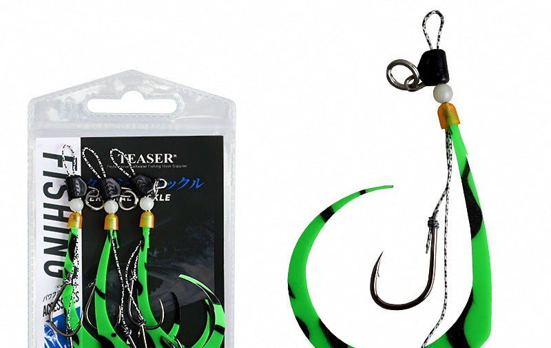 Double Assist Hooks for Jigs, High Carbon Steel, 3 Pack – product photo