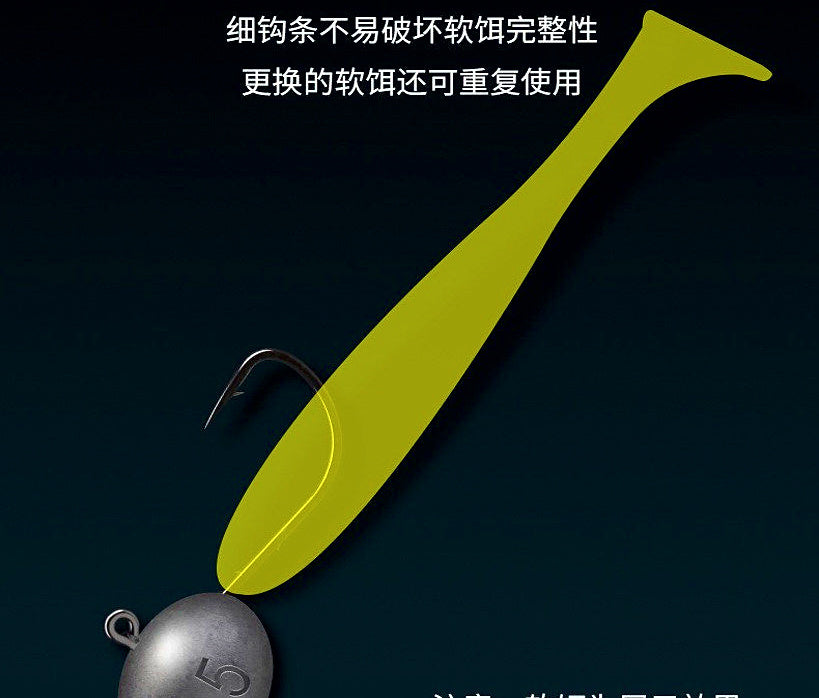 Double Barb Jig Head Hooks, 2–5 g (0.07–0.18 oz) – product photo
