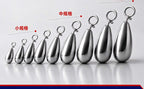 Tungsten Quick-Change Teardrop Sinkers, 0.05–0.74 oz (1.3–21 g) – product photo