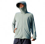 Men's UPF 50+ Hooded Sun Shirt, Quick-Dry Fishing Shirt