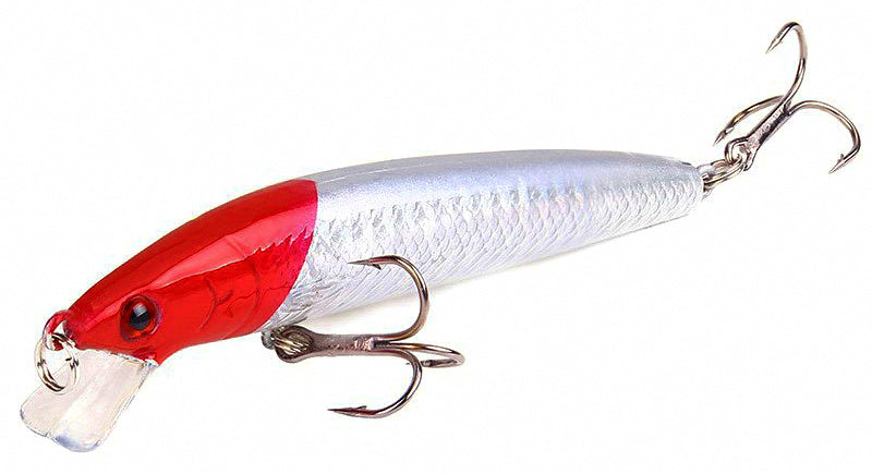 Floating Minnow Lure with Rattle, 8–10 cm, 5–9 g (0.2–0.3 oz) – product photo