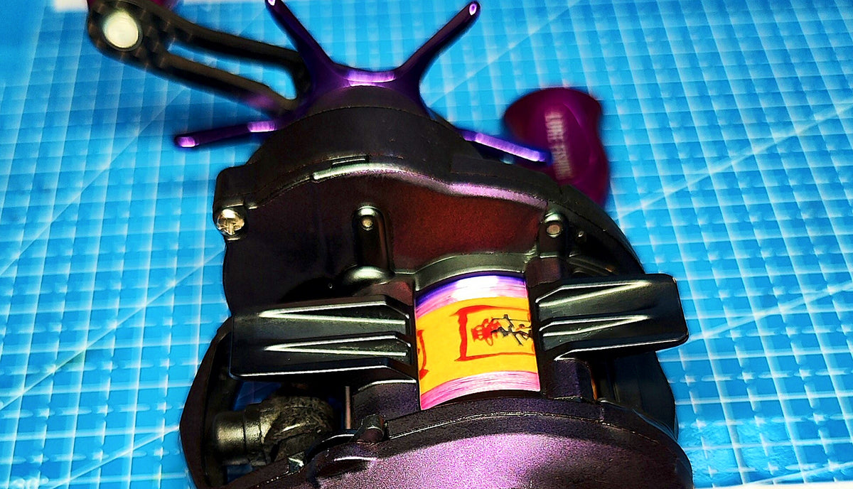 Baitcasting Reel Protective Film Sticker Kit, Pre-Cut – product photo