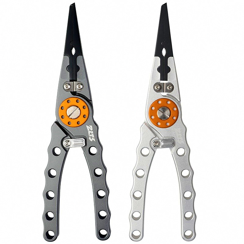 Aluminum Fishing Pliers with Sheath & Lanyard, Hook Remover