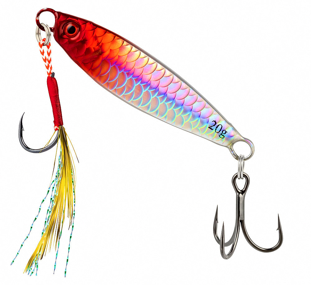 Metal Casting Jig, Fish-Scale Pattern, 10–30 g (0.35–1.06 oz) – product photo