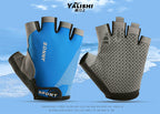 Half-Finger Fishing Gloves, Quick-Dry Sun Protection, One Size – product photo