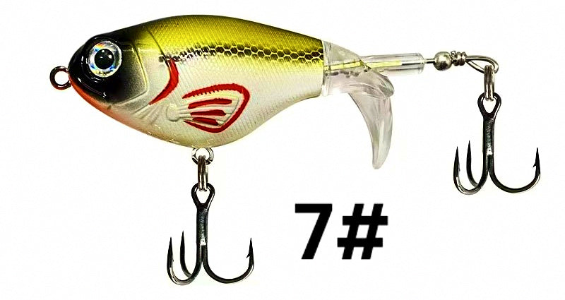 Floating Propeller Topwater Pencil Lure, 10 g & 14 g – product photo