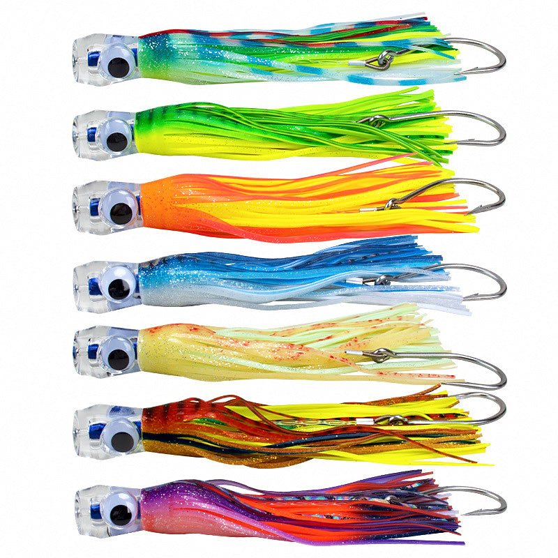 Trolling Lure, Octopus Skirt, 110 g (3.9 oz), 23 cm (9 in)