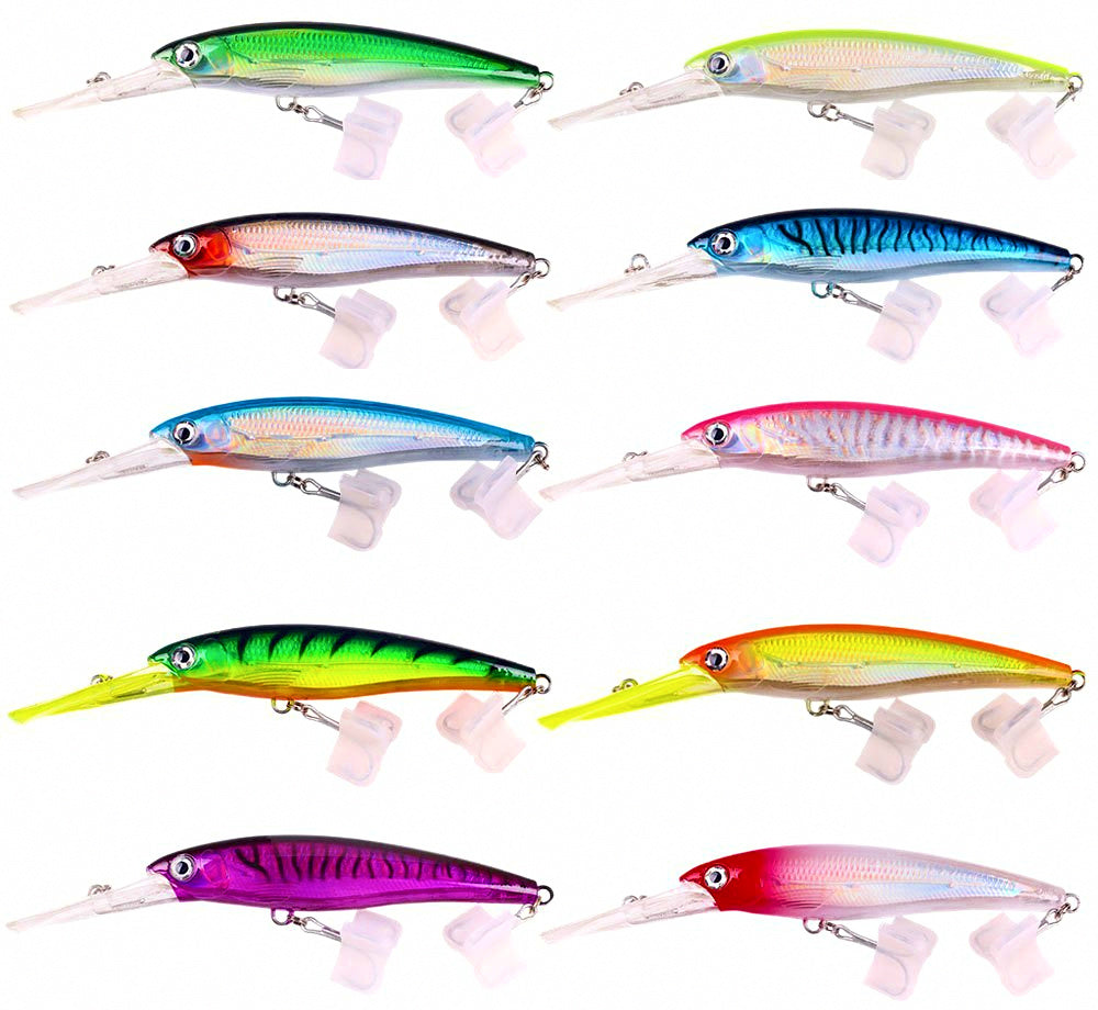 Deep Diving Minnow Plug, 48 g and 73 g (1.7 oz / 2.6 oz) – product photo
