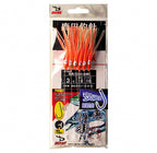 Glow Octopus Skirt Multi-Hook Rig, 6 or 9 Hooks – product photo