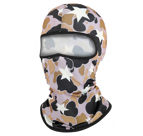 Sun Face Mask Gaiter, Quick-Dry Camo Headwear, One Size – product photo