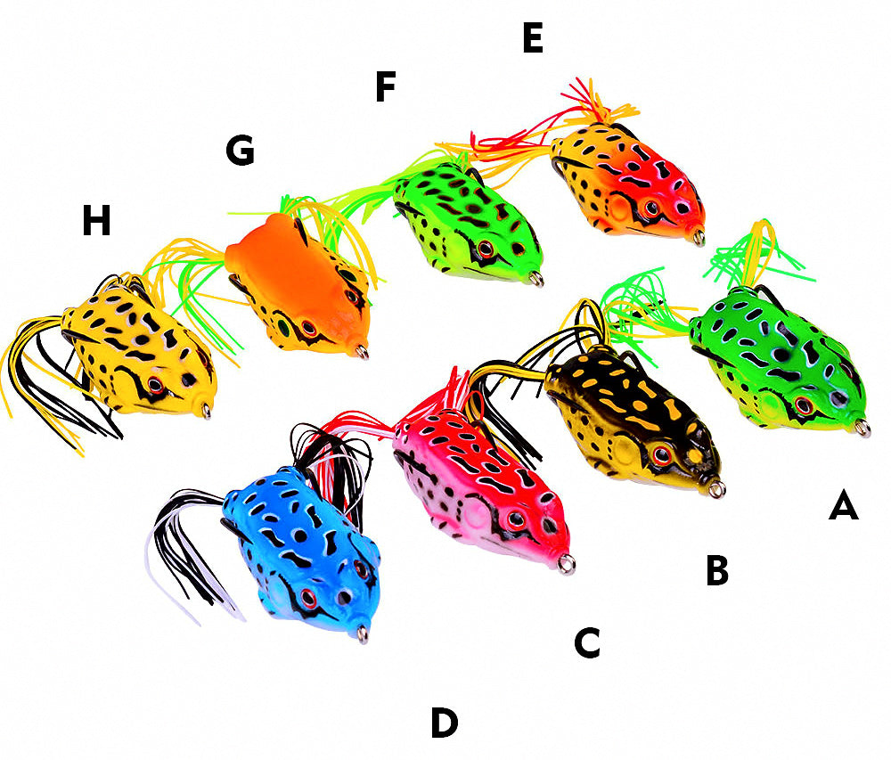 Frog Lure with Double Hooks, 5–17.5 g (0.2–0.6 oz) – product photo
