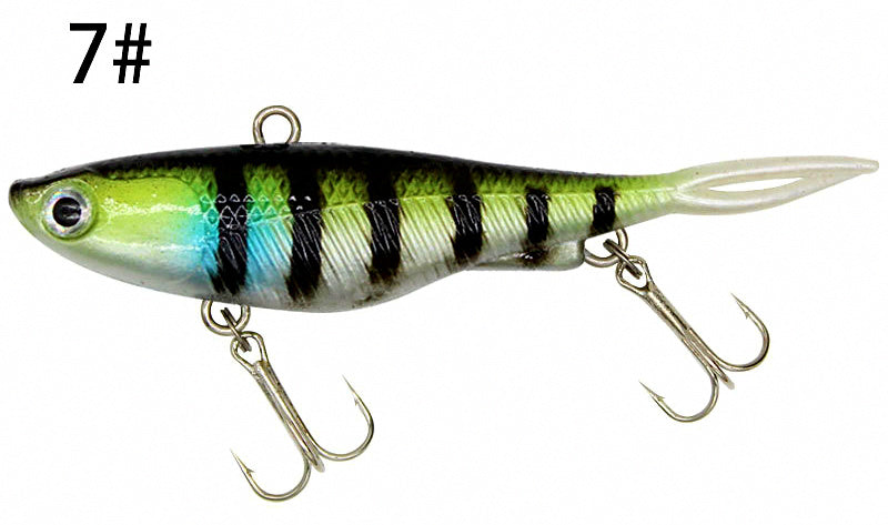 Forked Tail Lead Head VIB Soft Bait, 21 g (0.74 oz) – product photo