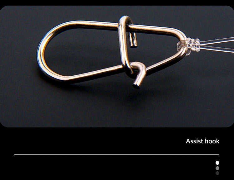 Snag-Resistant Jig Assist Hooks, 2/0 & 3/0, 5 Sets – product photo